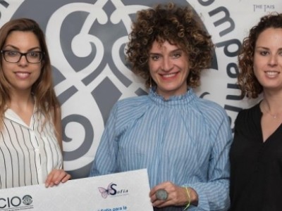 La presidenta de la Asociación Sofía, Odalid Molina , junto a la Responsable de RSE del Grupo CIO, Mónica Rumeu