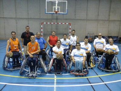 El equipo de Baloncesto de sillas de ruedas del ADEMI Tenerife