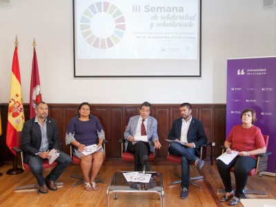 Presentación de la III Feria de Solidaridad y Voluntariado en la ULL