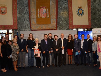 Presentación de la Gala en el Salón Noble del Cabildo de Tenerife