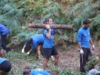 Actividad de voluntariado medioambiental