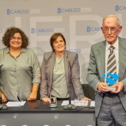 Mención honorífica a Persona física voluntaria: Don  Ángel de la Hera Muñoz, voluntario incansable del Banco de Alimentos de Tenerife.
