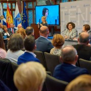 Vista parcial de sala en el acto