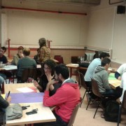 Actividades realizadas por los asistentes en los diversos talleres