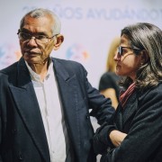 Instantes previo a la gala