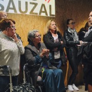 Instantes previo a la gala