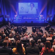 Instante previos al comienzo de la gala