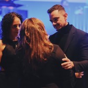 Instante previos al comienzo de la gala