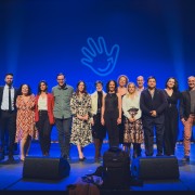 Foto de grupo de los integrantes del Programa Tenerife Isla Solidaria