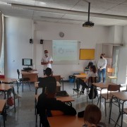 Intervención del dinamizador del Programa Tenerife Isla Solidaria