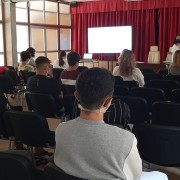 Intervención de la dinamizadora del Programa Tenerife Isla Solidaria