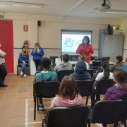Intervención de la dinamizadora del Programa Tenerife Isla Solidaria