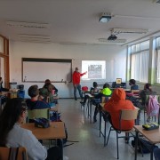 Intervención del dinamizador del Programa Tenerife Isla Solidaria