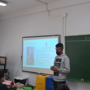 Un instante del taller cuento "Mareden"