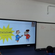 Un instante del taller impartido por la Asociación +Familia