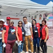 Stand de Cruz Roja