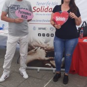 Visitantes que pasaron por el Photocall del Programa Tenerife Isla Solidaria