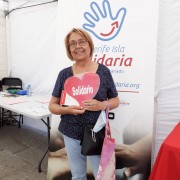 Visitantes que pasaron por el Photocall del Programa Tenerife Isla Solidaria