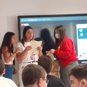 Participación del alumnado en el taller