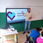 Un instante del taller impartido con ACAMAN