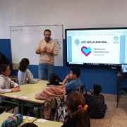 Un instante del taller impartido con ACAMAN