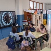 Un instante del taller impartido con ACAMAN